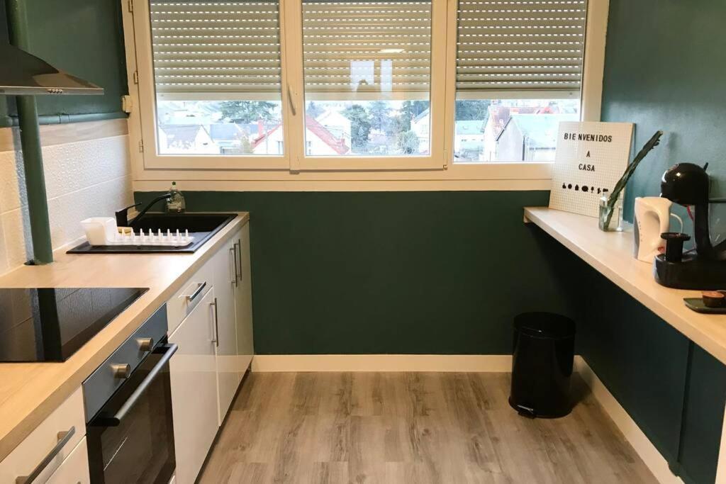 Serenidad - Appartement Cosy 50M2 Et Parking Chateauroux Luaran gambar